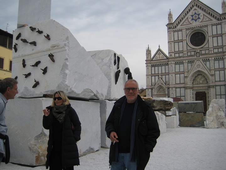 Mimmo Paladino e la sua Croce monumentale a Firenze 2012